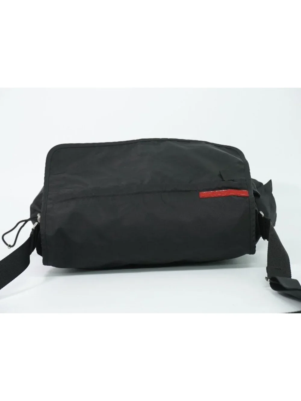 Prada Sports Line Shoulder Bag Pochette Nylon Black